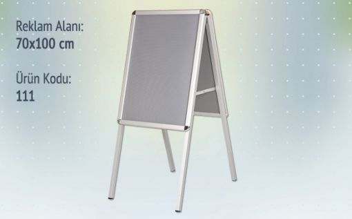  Alüminyum A Reklam Panosu 70x100 cm