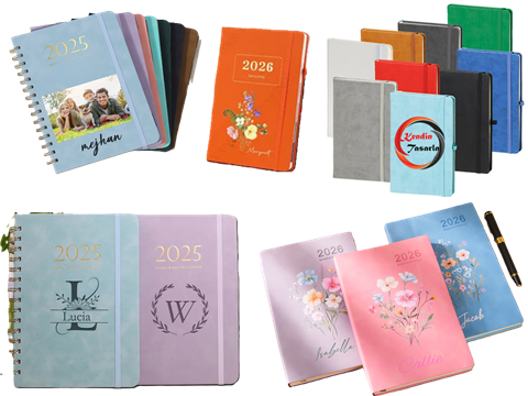 Kişiye Özel Ajanda, Defter Baskı Kişiye Özel Kitap Ayracı Baskı Kişiye Özel Kalemlik Baskı Kişiye Özel Kalem Baskı Kişiye Özel Hediyelik Set Baskı Kişiye Özel Kanvas Tablo Baskı