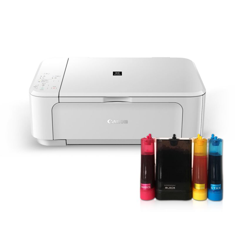  CANON MG 3550 (BEYAZ) BİTMEYEN KARTUŞ SİSTEMİ TÜRKİYE'DE İLK BÜYÜK TANKLI 15.000 BASKI'